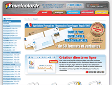 Tablet Screenshot of envelcolor.fr